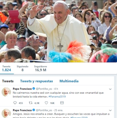 El papa de los jóvenes