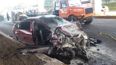 Cinco muertos y dos heridos en accidente de tránsito frente a Metromall y Los Pueblos