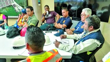 Inspección en Balboa por posible fuga química