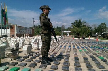 Incautadas ocho toneladas de cocaína atribuidas al Clan Úsuga