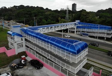 Habilitan puente peatonal frente a la Universidad Tecnológica de Panamá