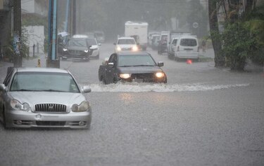 Lluvias dejan calles anegadas en las provincias de Panamá y Panamá Oeste