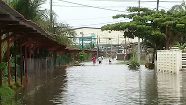 Evalúan residencias en la provincia de Colón afectadas por inundaciones