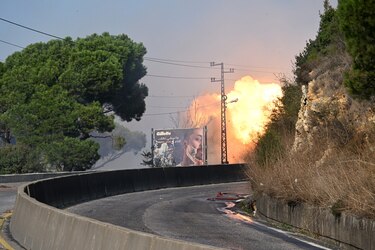 Israel bombardea el sur de Beirut por primera vez en casi una semana, según medios