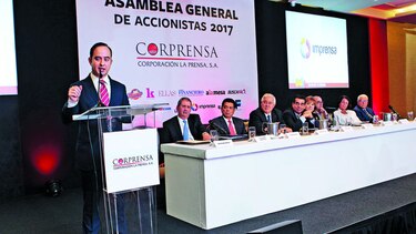 Corprensa se despide de Luis Navarro y recibe a Diego Quijano