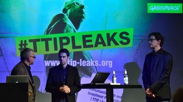 Greenpeace  revela documentos de controvertidas negociaciones comerciales entre EU-UE