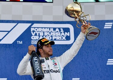 Lewis Hamilton se impuso en el Gran Premio de Rusia