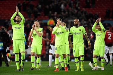 Barcelona al fin gana en Old Trafford; vence 1-0 al Manchester United