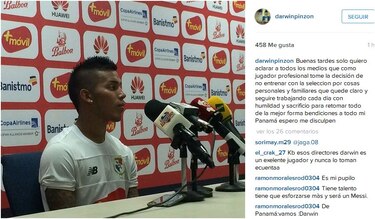 Darwin Pinzón decide dejar la selección nacional