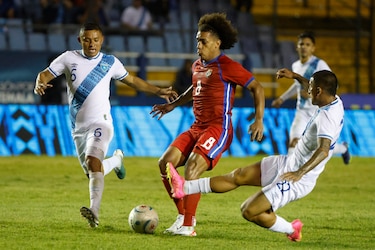 Panamá se lleva un punto de Guatemala