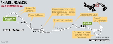 Se pagarían  $413 millones por ampliación  de carretera 