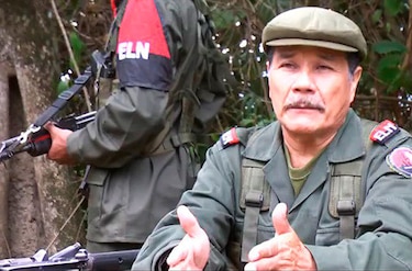 Condicionar diálogo va contra la paz, dice jefe del  ELN