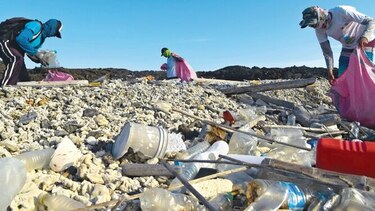 El plástico afecta las Galápagos