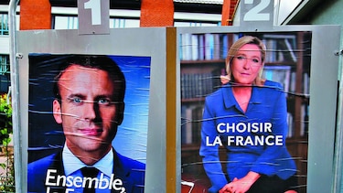Francia decide hoy entre Macron y Le Pen