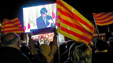 Secesionistas, en la mira de las autoridades españolas