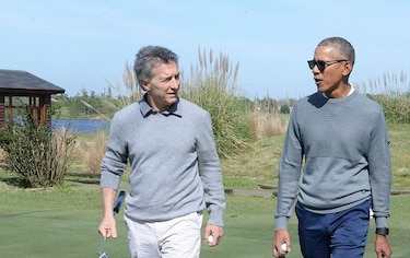 Presidente Macri mantiene encuentro privado con Barack Obama