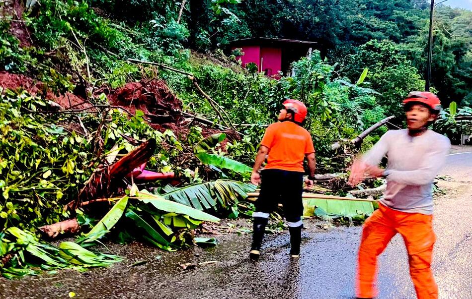 27 familias afectadas por intensas lluvias que causaron inundaciones en Portobelo