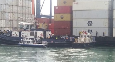 Colón: hallan sin vida a marino que cayó desde embarcación