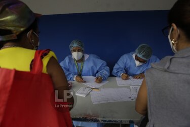 Arranca proceso de vacunación anticovid a mayores de 40 años en el corregimiento de Juan Díaz