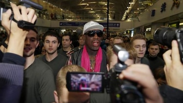 Rodman: Partido de baloncesto es un regalo para Kim