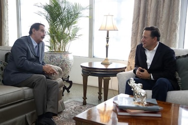 Presidente Varela se reúne con Vicente Fox
