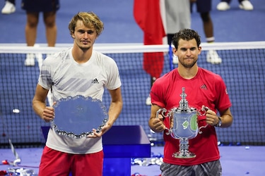 Austriaco Dominic Thiem campeón del Abierto de Estados Unidos con épica remontada