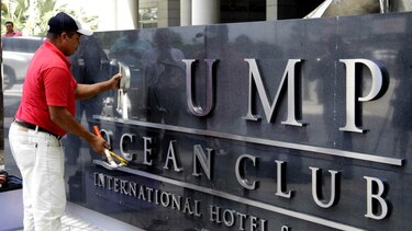 Retiran palabra ‘Trump’ de complejo hotelero