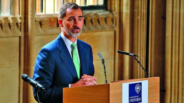 Felipe VI aboga por la libertad del talento