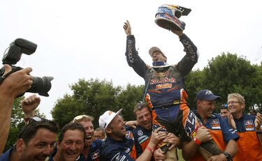 Al-Attiyah y Coma, campeones del rally Dakar
