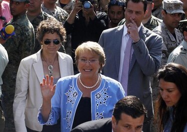 Michelle Bachelet es elegida presidenta de Chile