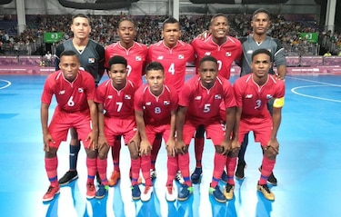 Panamá empata con Irak en futsal