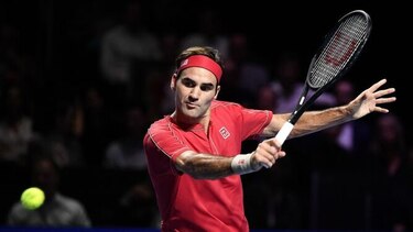 Federer gana en su casa, al disputar el partido 1,500 de su carrera