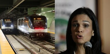 Vicepresidenta pide revisar ley de contrataciones públicas tras licitación de la línea 2 del Metro