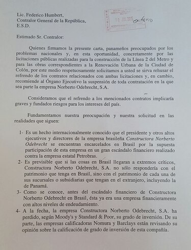 Las advertencias sobre Odebrecht
