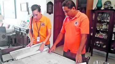 Sinaproc inspecciona losa en piso 14 del P.H. Crystal