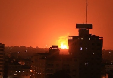 Israel ataca a Hamas en respuesta a un disparo de cohete