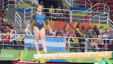 Gimnasta Isabella Amado termina de sexta en el 'all around'