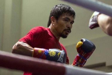 Manny Pacquiao deseoso de noquear a Brandon Ríos