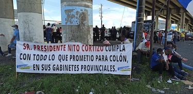 Paro convocado en Colón llega a su tercer día; no hay cierre de vías en la provincia