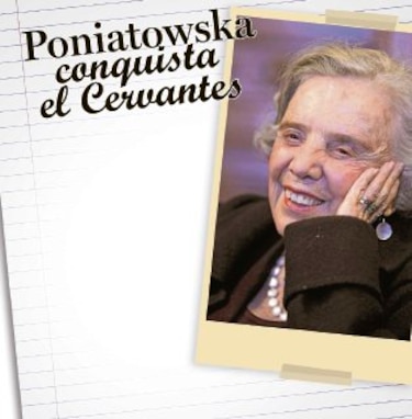 Poniatowska conquista el Cervantes