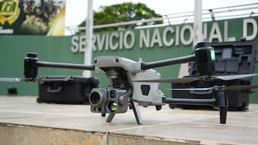 El ministro Frank Ábrego sostiene que los drones son una donación y cuestiona que el fabricante divulgara su adquisición