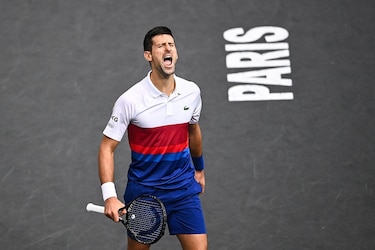 El serbio Novak Djokovic conquista sexto Masters 1000 de París