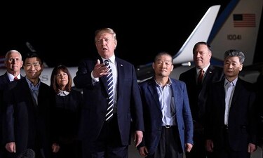 Presidente Trump da las gracias a Kim por liberación de estadounidenses