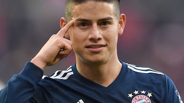 Golazo de James en triunfo de Bayern Munich