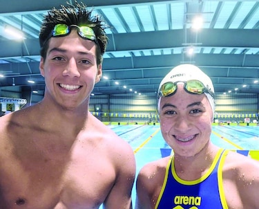 Panameños saltan a la pileta en el Mundial  de Natación