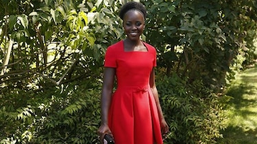 Lupita Nyong’o brilla en el jardín de Christian Dior