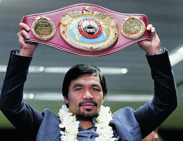 Pacquiao negocia un combate para abril