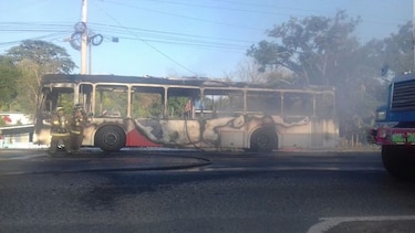 Incendio de Metro Bus en Chilibre será investigado