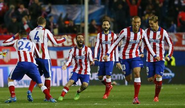 Atlético de Madrid logra el pase en la tanda de penaltis