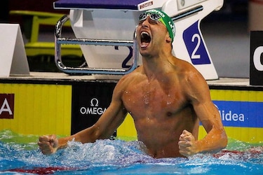 Chad Le Clos mantiene su idilio con la Copa del Mundo y suma su triunfo 147